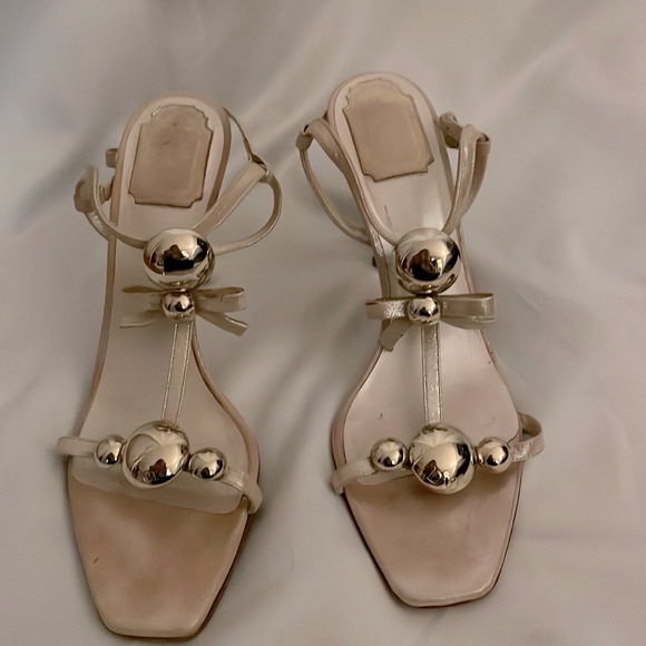 Christian Dior T-Strap Sandals 40 - Picture 11 of 14